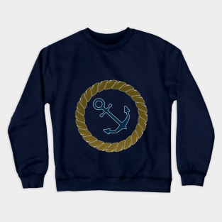 anchor captain Crewneck Sweatshirt